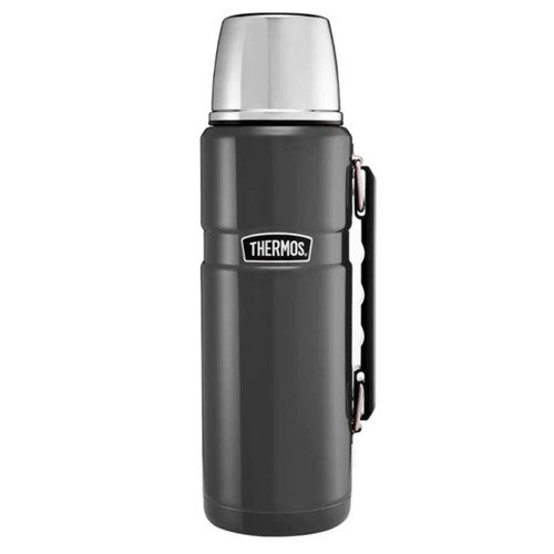 Thermos Stainless King Flask 1.2L - Gun Metal