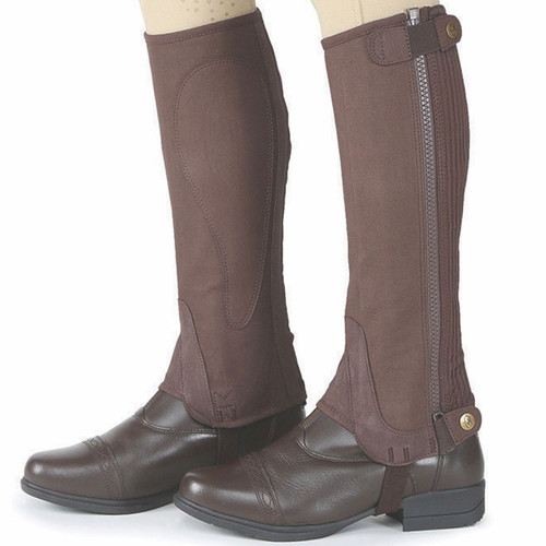 Shires Moretta Adult Amara Half Chaps - Brown