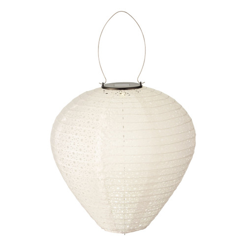 Lumineo Solar Powered Decorative Cone Lantern