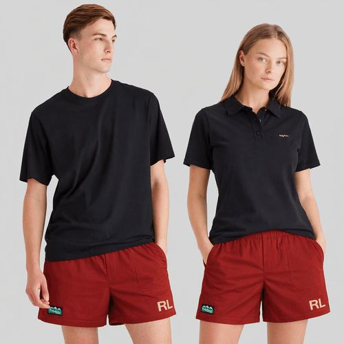 Ridgeline Unisex Hose Down Shorts - Rhubarb