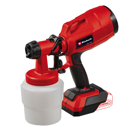  Einhell Power X-Change TC-SY 18/60 Li-Solo Paint Spray Gun - Body Only