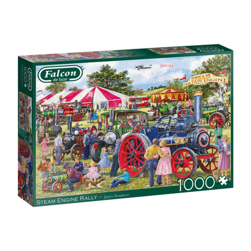 Steam Engine Rally Jigsaw Puzzle By Falcon - 1000 Piece