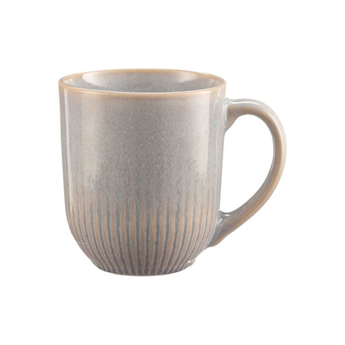 Mason Cash Reactive Linear Mug, 400ml - Grey