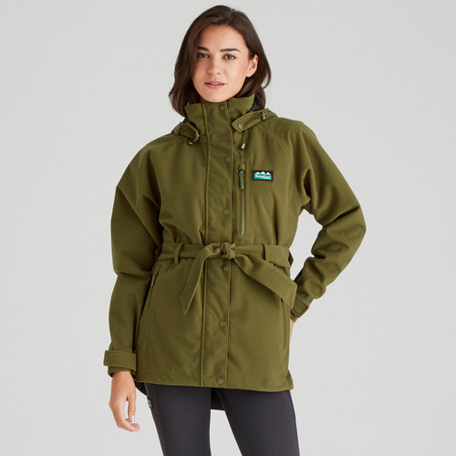 Ridgeline Women's Waterproof Monsoon Nordic Jacket - Teak