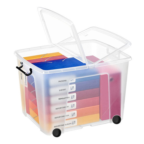 Strata 75L Smart Storemaster Plastic Storage Boxes - 5 Pack | Charlies