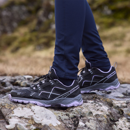 Regatta Women's Vendeavour Walking Shoes - Black/Cyberspace | Charlies