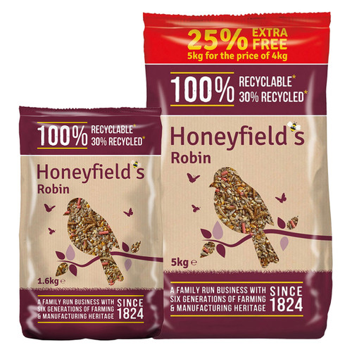 Honeyfield's Robin Wild Bird Food - Multiple Sizes Available