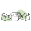 4 Seater Lounge Garden Furniture Sets