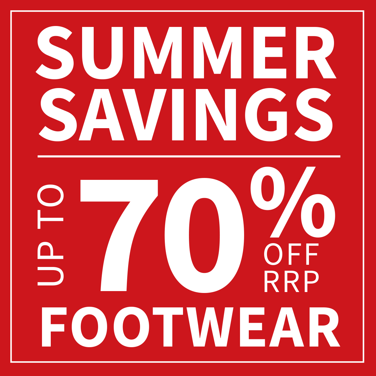 Summer Savings up to 70% off sale