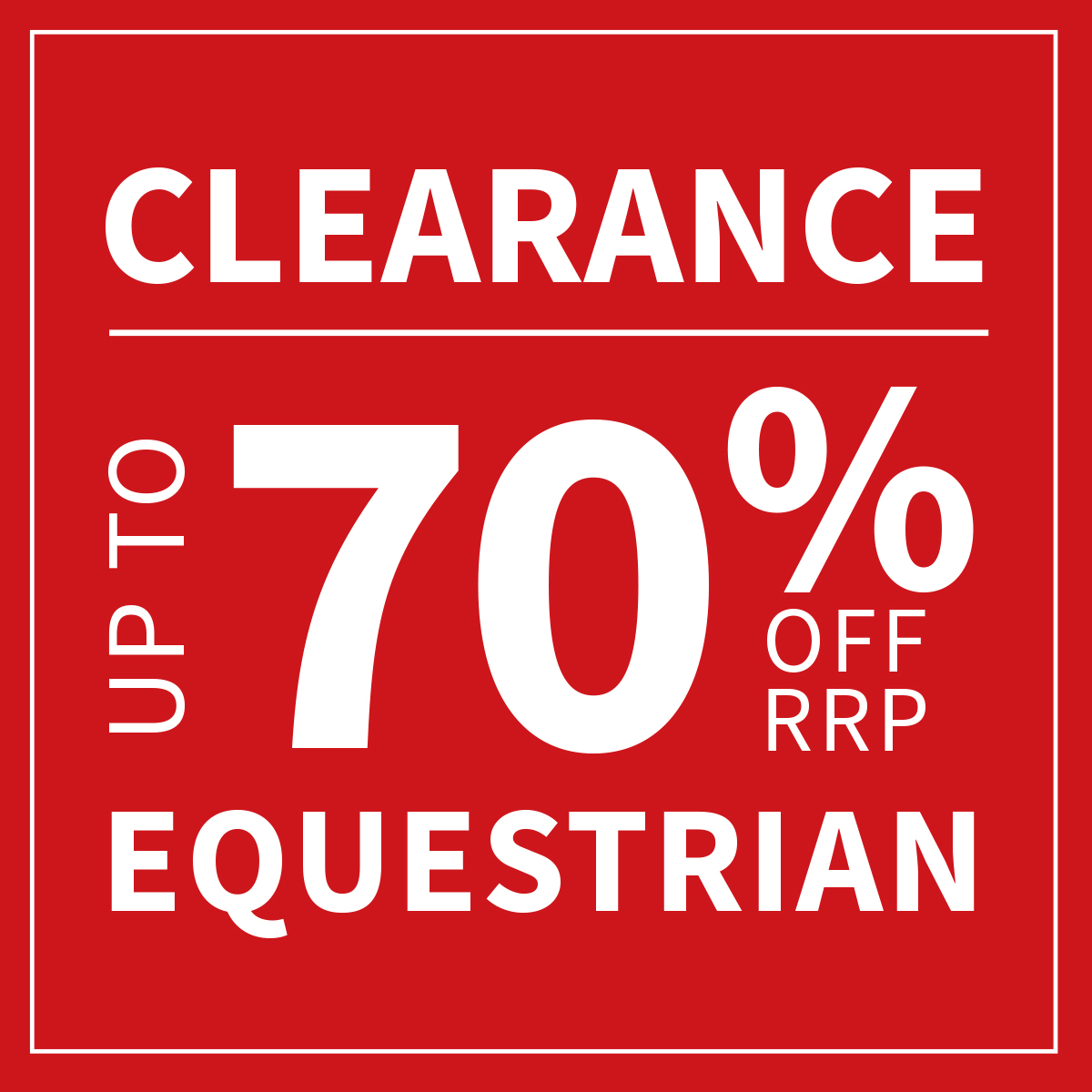 shop our winter equestrian sale