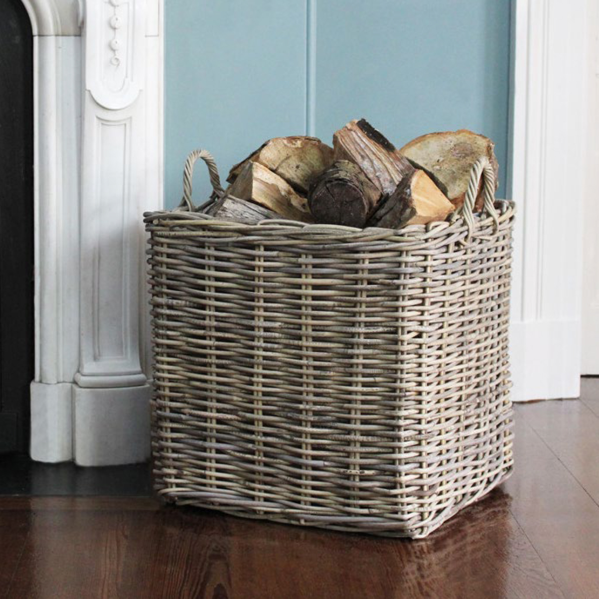 Square Log basket
