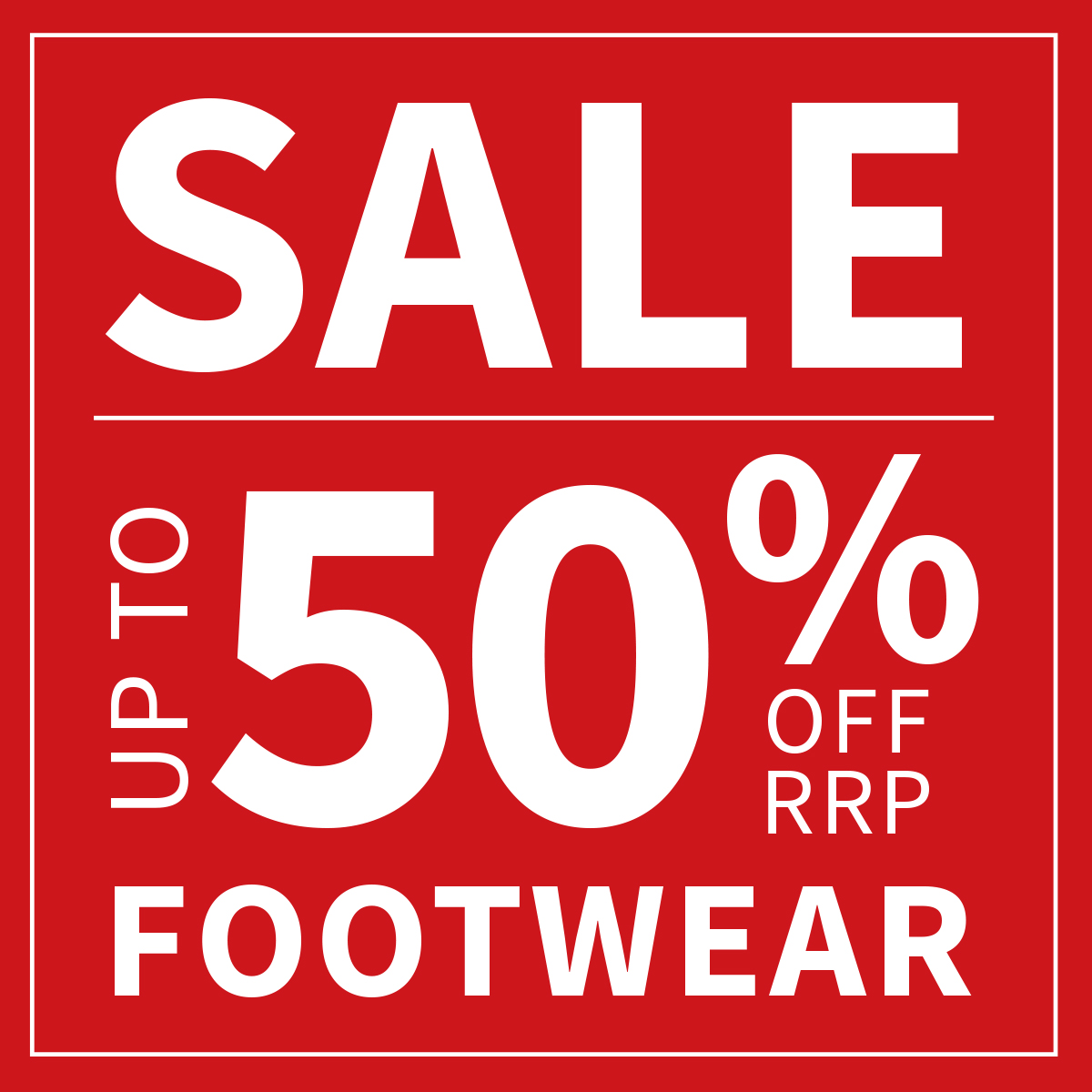 50% off sale