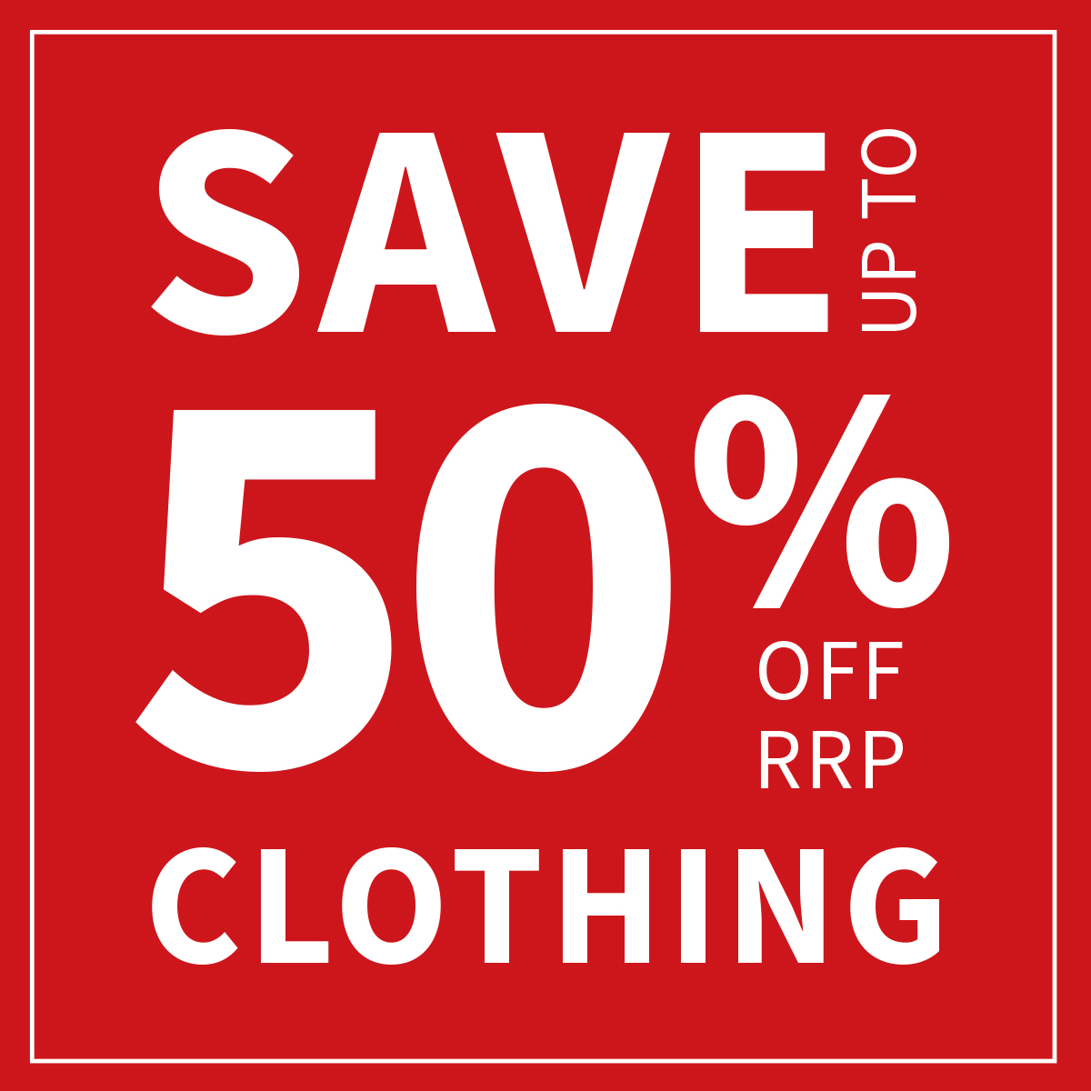 save 20% off rrp across selected autumn winter clothing lines