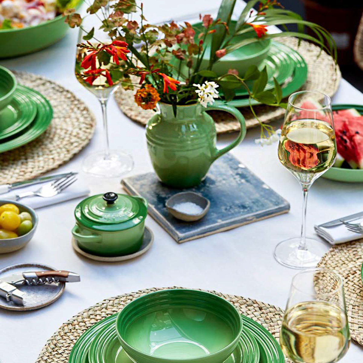 Bamboo Green Le Creuset