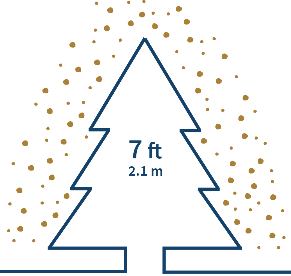 SHOP 7FT CHRISTMAS TREES