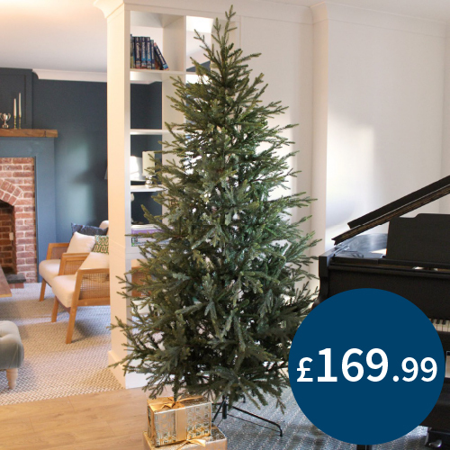 7ft Bosk Elveden Fir Artificial Christmas Tree