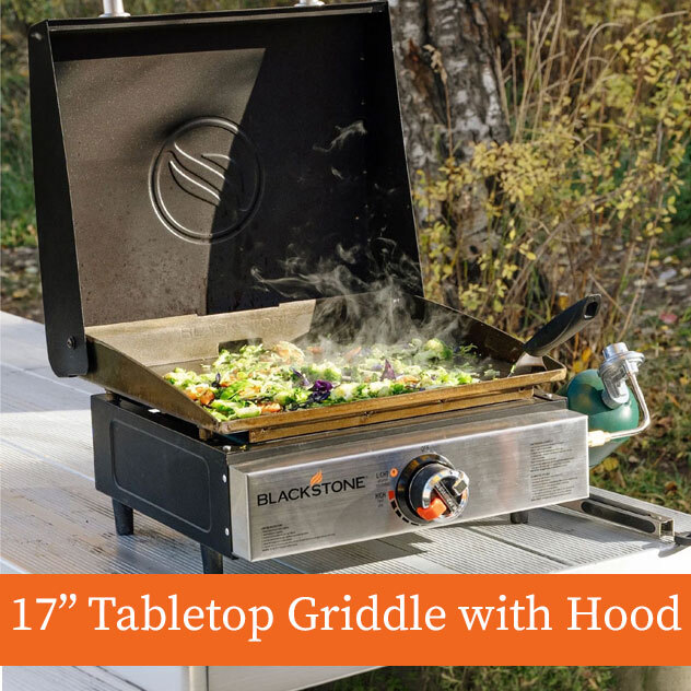 SHOP BLACKSTONE 17" TABLETOP GRIDDLE WITH HOOD >
