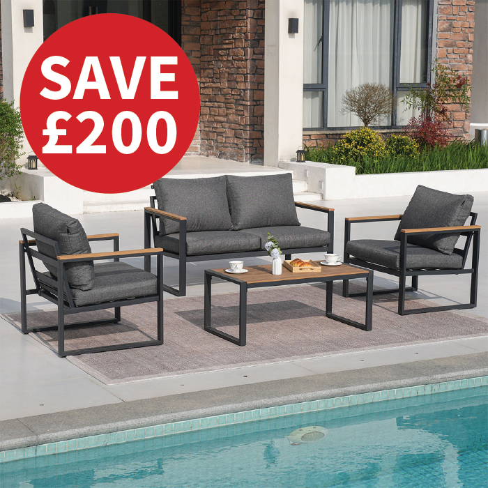 SHOP LOUNGE SETS >
