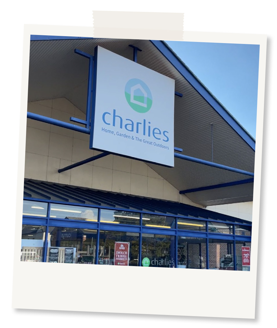 Polaroid image of Parc y Llyn Store 