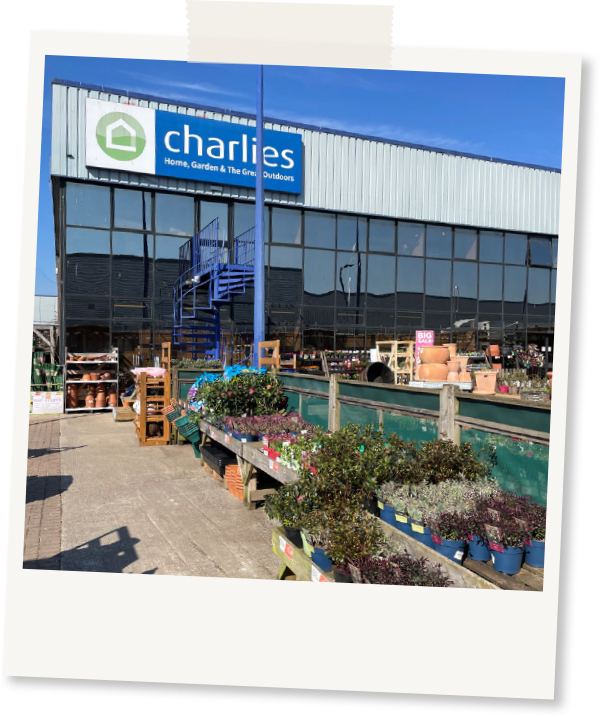 Polaroid image of Queensferry store 