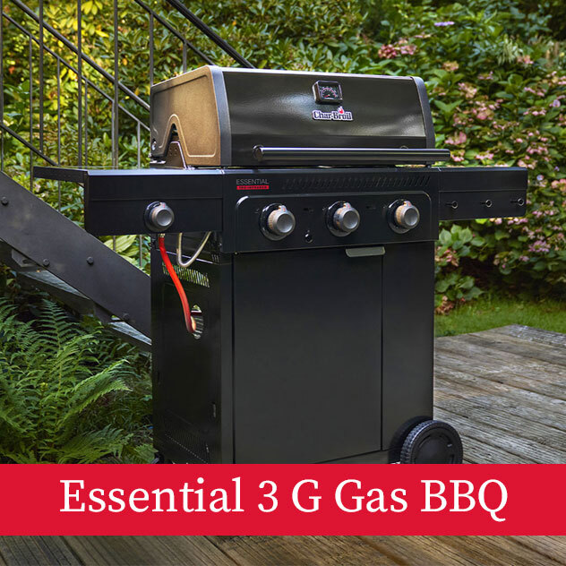 SHOP CHAR-BROIL ESSENTIAL 3 G GAS BBQ >