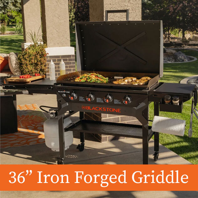 SHOP BLACKSTONE 36" IRON FORGED GRIDDLE >