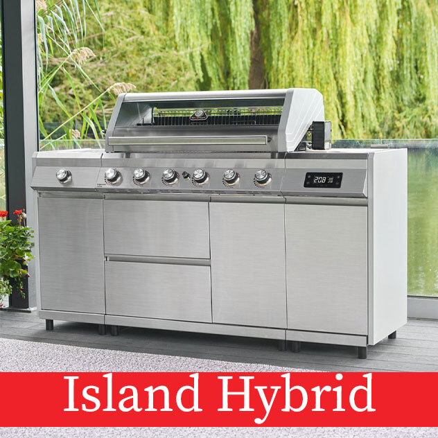 SHOP GRILLSTREAM ISLAND HYBRID BBQ >