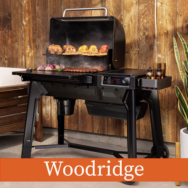 SHOP TRAEGER WOODRIDGE WI-FI WOOD PELLET BBQ GRILL >