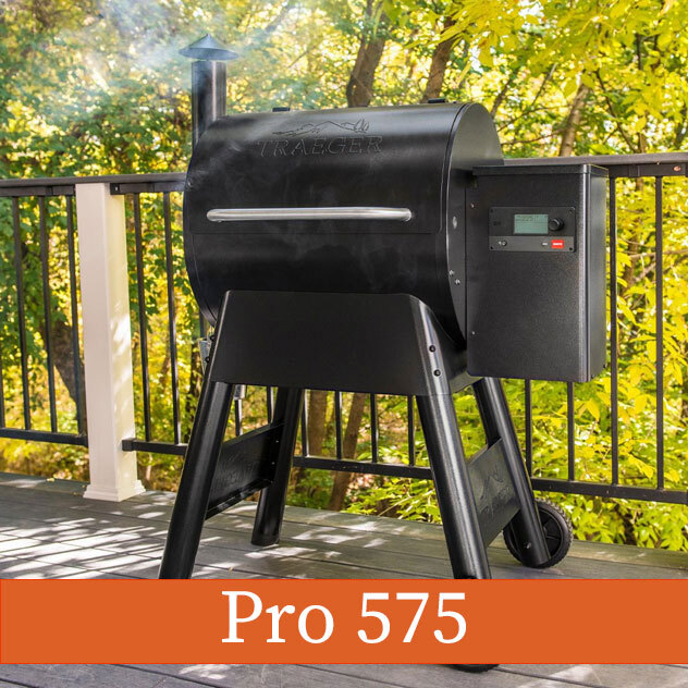 SHOP TRAEGER PRO 575 WI-FI WOOD PELLET BBQ GRILL >