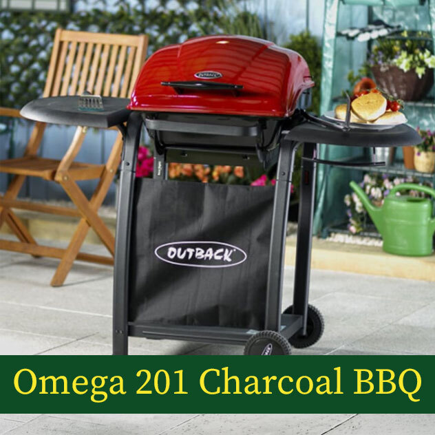 SHOP OUTBACK OMEGA 201 CHARCOAL BBQ >