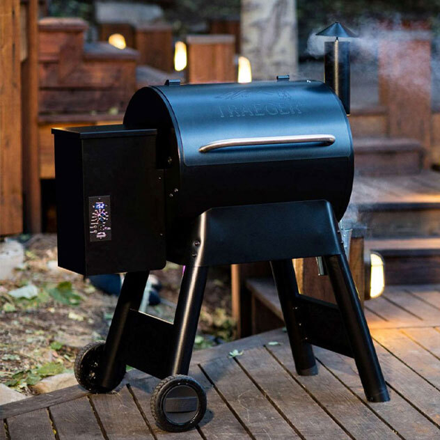 SHOP TRAEGER PRO 22 WI-FI WOOD PELLET BBQ GRILL >