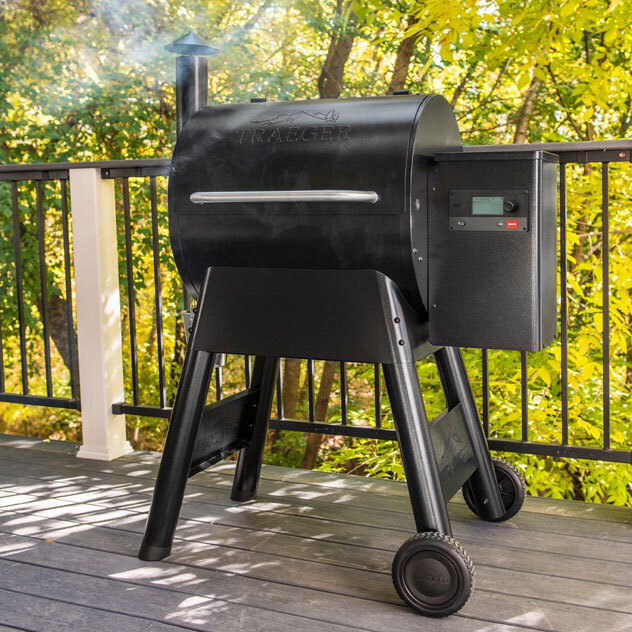 SHOP TRAEGER PRO 575 WI-FI WOOD PELLET BBQ GRILL >