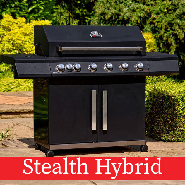 SHOP GRILLSTREAM STEALTH HYBRID BBQ >