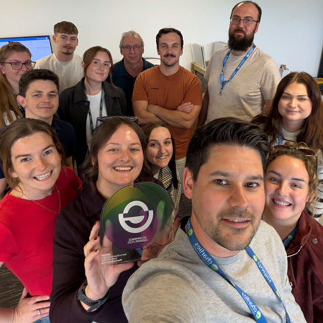 An image of part of the eCommerce team.