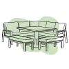 8-10 Seater Lounge Garden Furniture Sets
