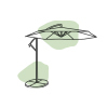 Garden Parasols & Umbrellas