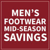 Men's Footwear Mid-Season Savings