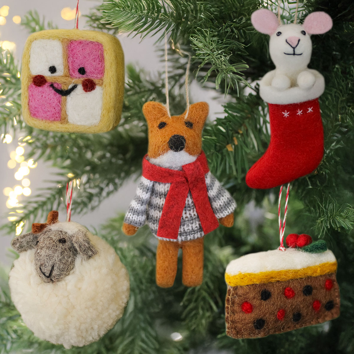 Festive in Felt: Christmas Decorations to Cosy Up Your Home