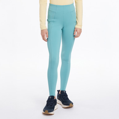 LeMieux Young Rider Orla Pull On Breeches - Lagoon | Charlies