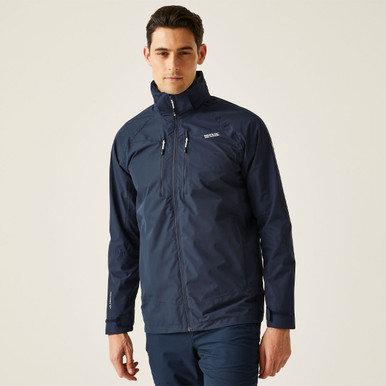 Regatta Mens Blue Calderdale Vi Waterproof Jacket - Navy, Medium