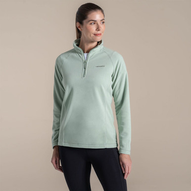 Craghoppers Women's Miska VI Half Zip Fleece - Iced Matcha | Charlies