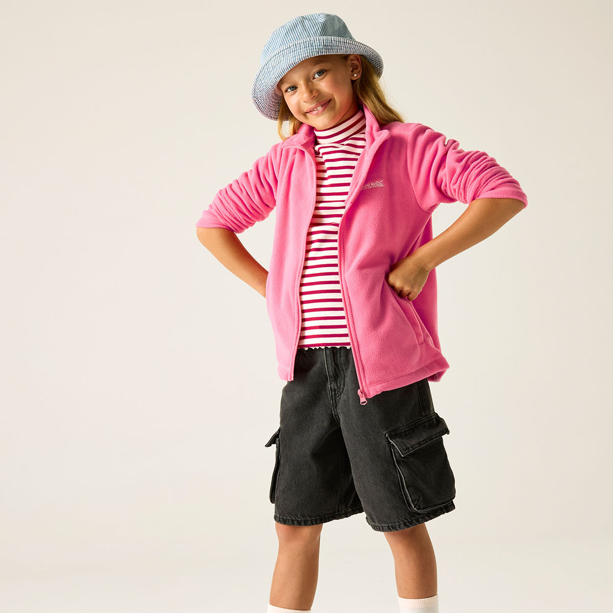De Regatta Farson Ii Fleece Met Volledige Rits - Heren - Extol Stretch Waterafstotend Zwart