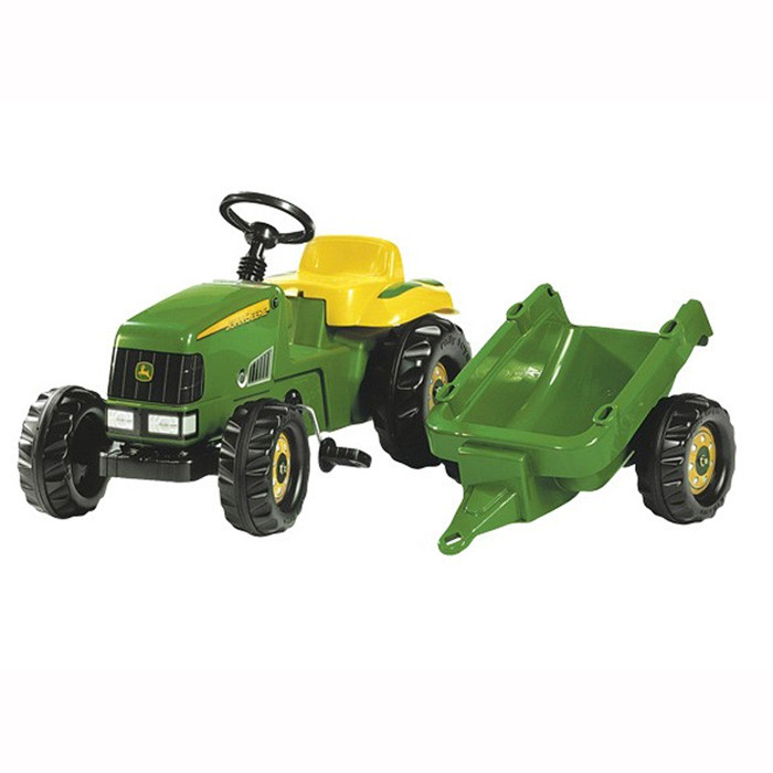 ROLLY TOYS Trattore New Holland Construction W190C Con Caricatore Frontale, Giocattolo A Catena Per Bambini Da 2.5 A 5 Anni