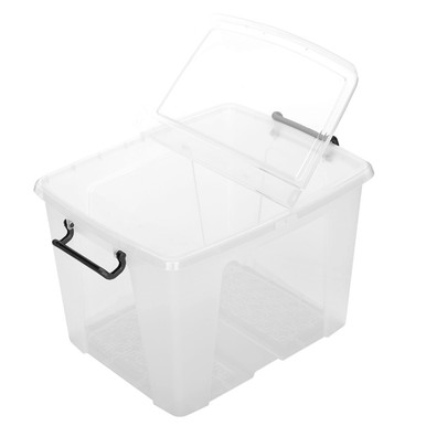 Strata Smart Storemaster File Box Strata 40L Smart Storemaster Plastic Storage Box | Charlies