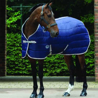Couette équine Weatherbeeta Comfitec 210D Canal Col Standard Bleu Marine Taille 60