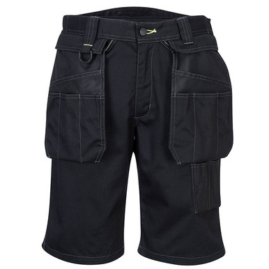 Portwest PW345 Holster Work Shorts – Black | Charlies