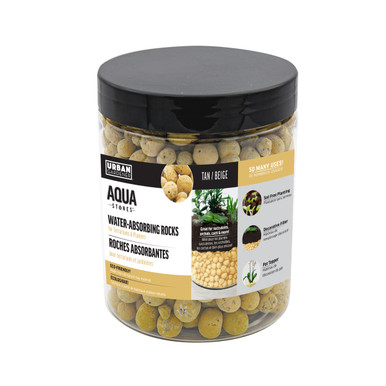 Aqua Stones Water Absorbing Rocks - Tan | Charlies
