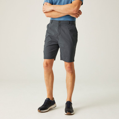 Regatta Mens Grey Dalry Shorts In Polyester | Charlies 32R