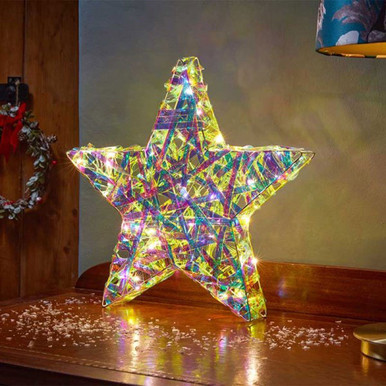 Three Kings OpaLight LED Star Decoration - 40cm | Charlies