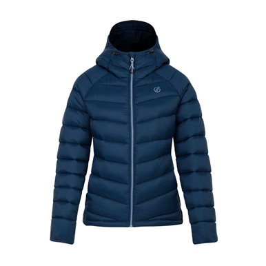 Dare 2b Womens Torrek Baffle Jacket in Blue, Size 14, Lightweight, Polyamide | Charlies